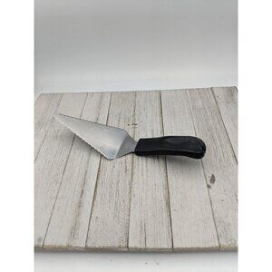 Pampered Chef Pie Server Stainless Steel 1166 Serrated *Damaged*